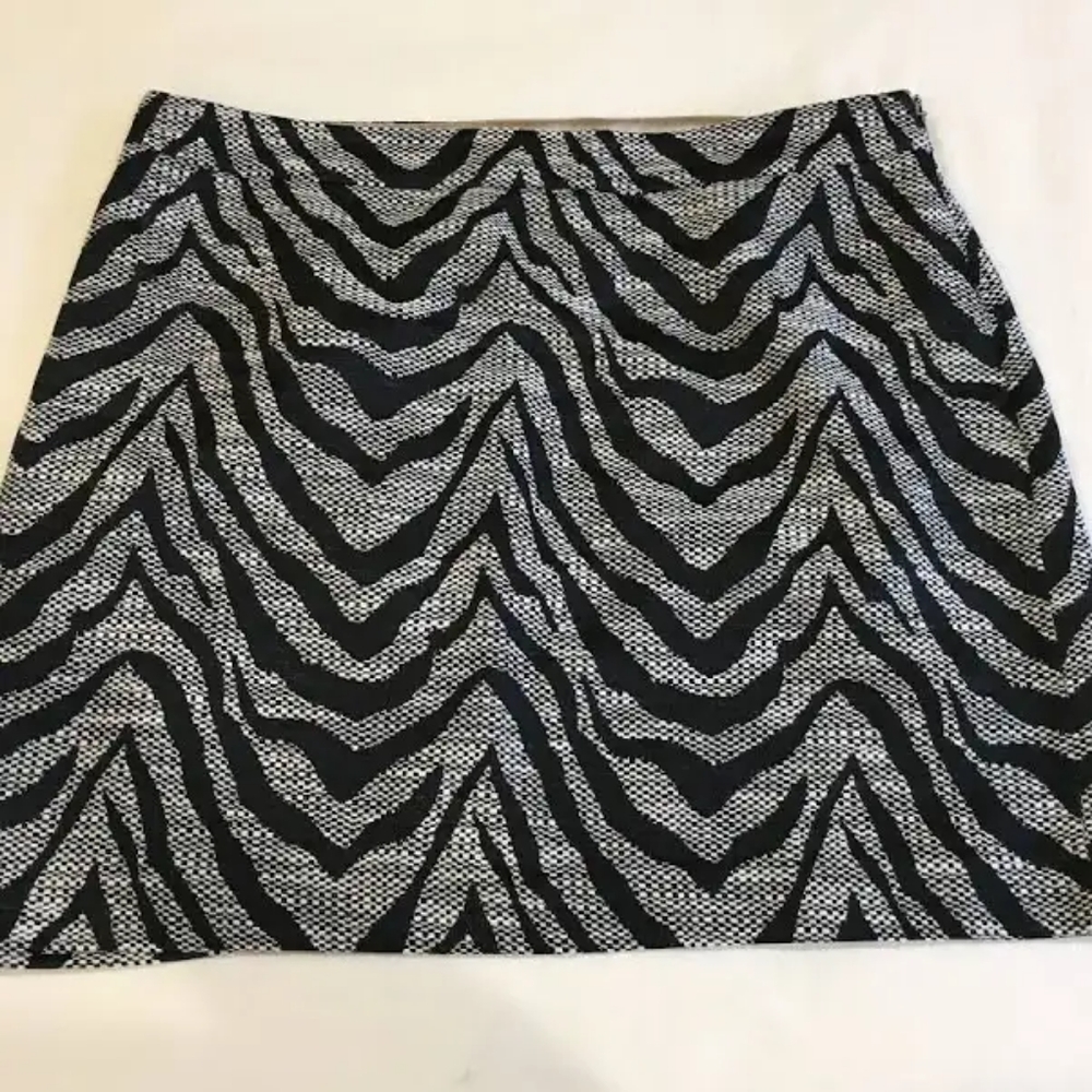 Banana Republic Heritage Zebra Print Skirt